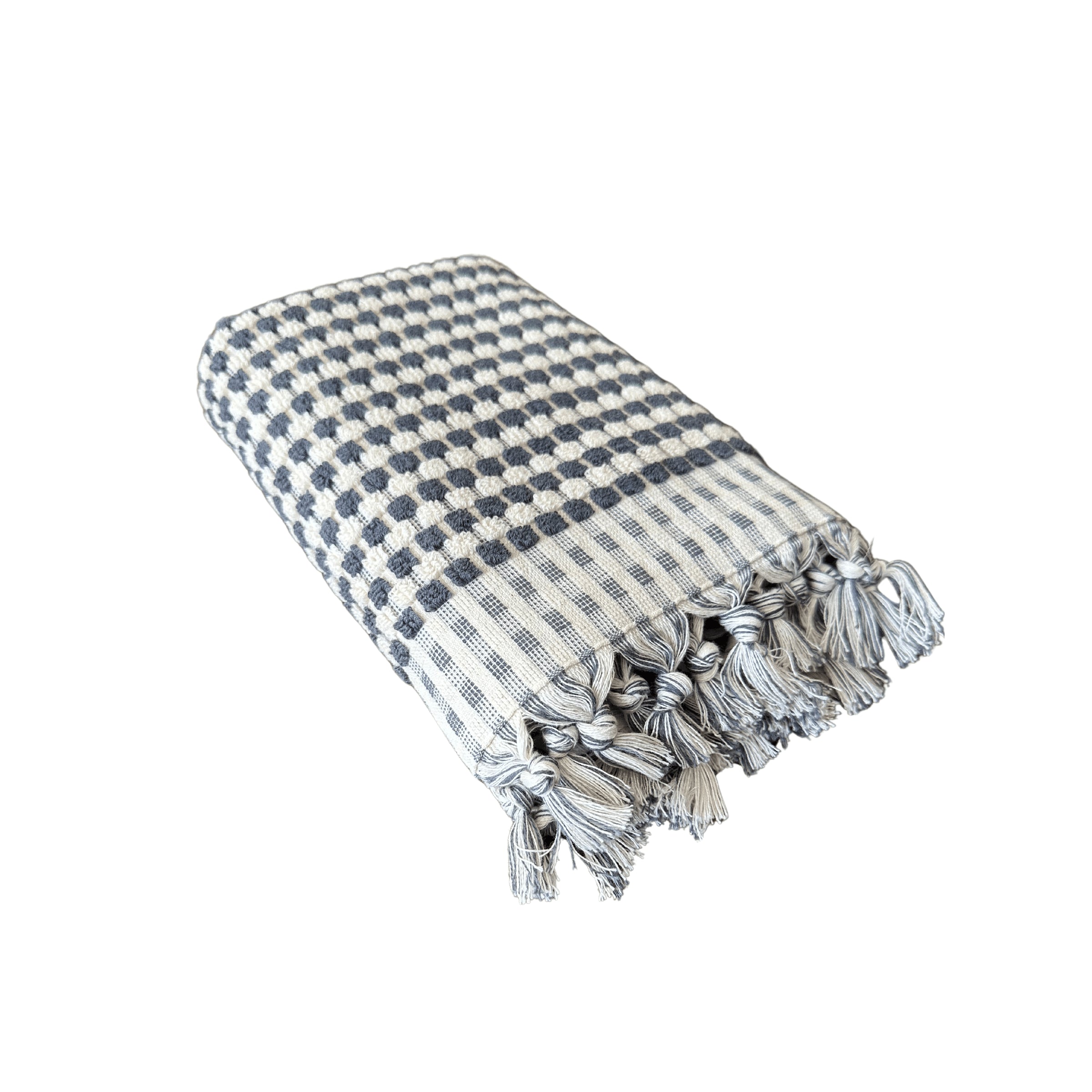 Dots Turkish Terry Hand Towel