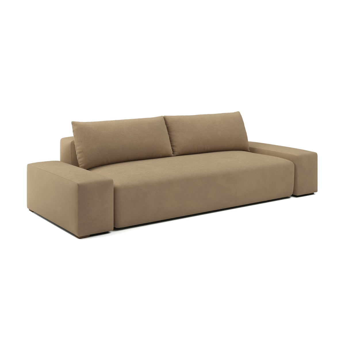 California Sofa 8 Foot - Latte