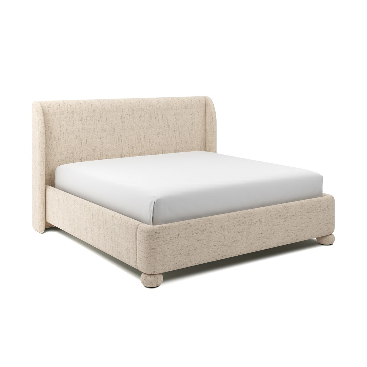 Serena Bed - Phat Cream