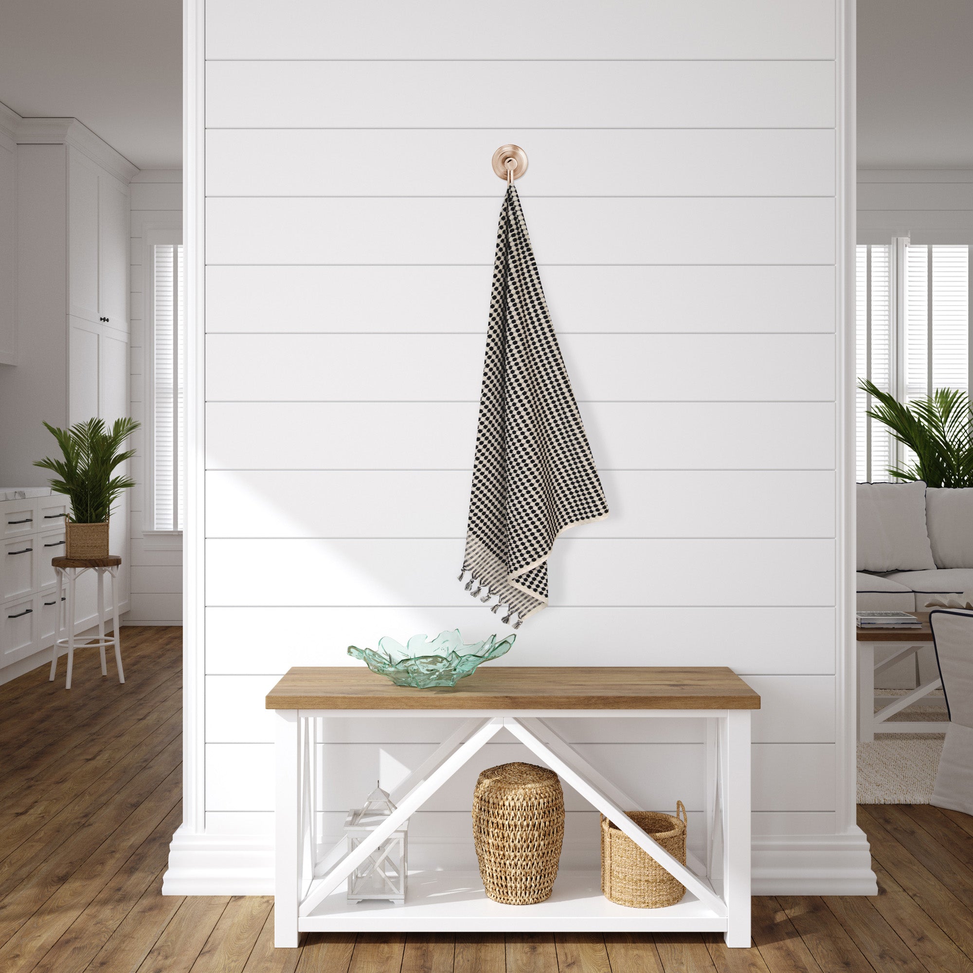 Dots Turkish Terry Bath Towel