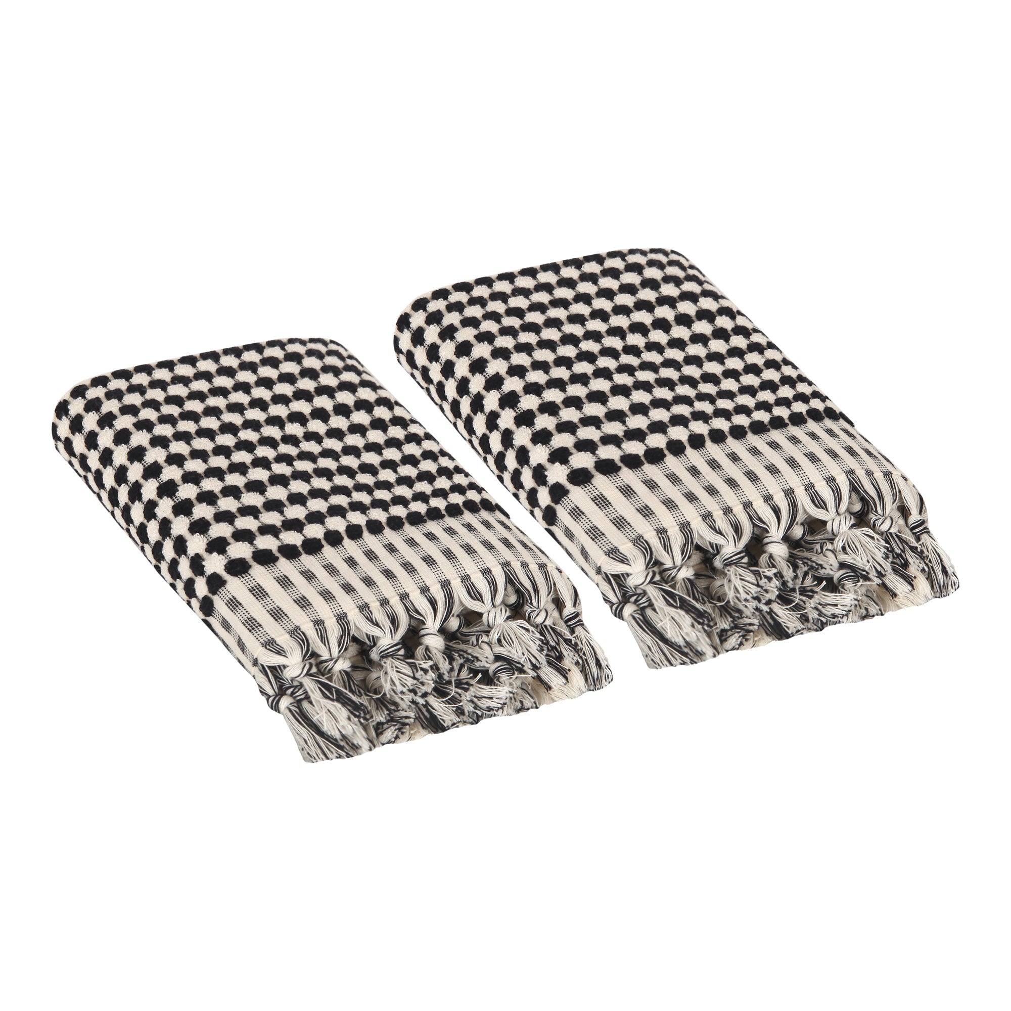 Dots Turkish Terry Hand Towel
