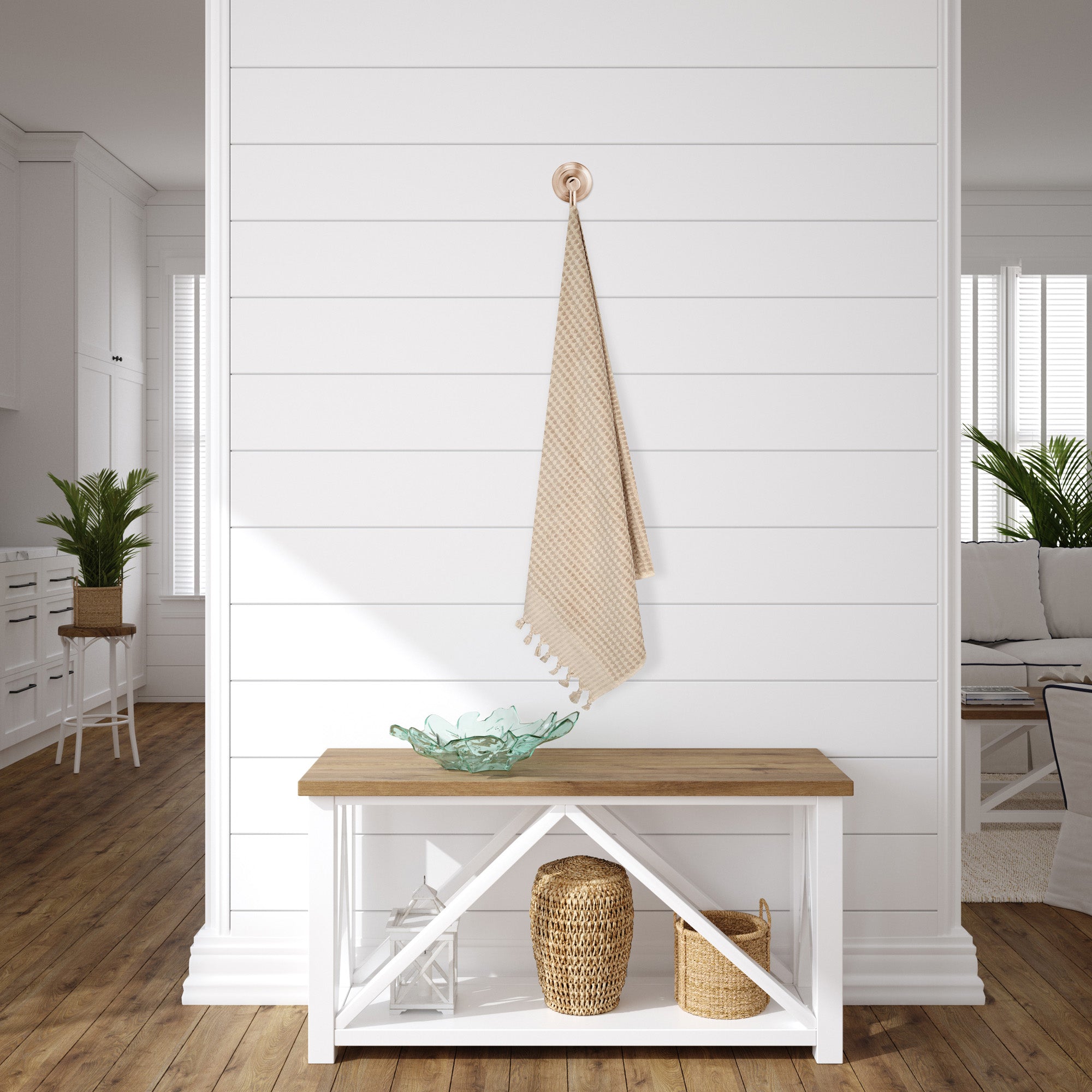 Dots Turkish Terry Bath Towel