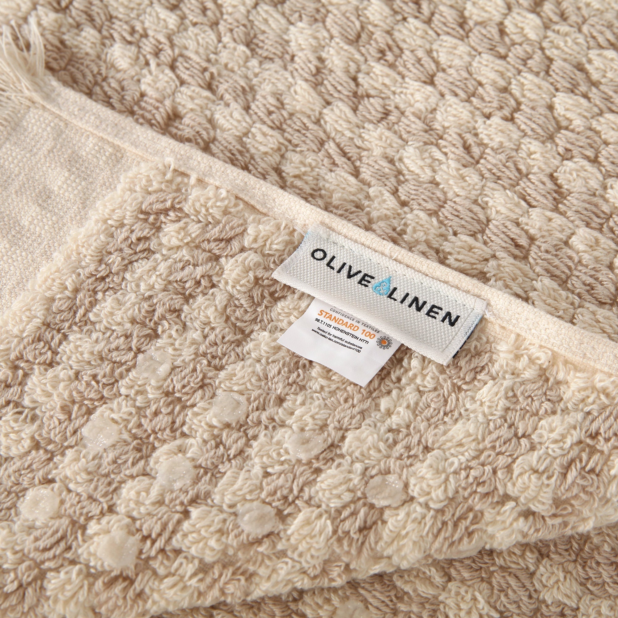 Dots Turkish Terry Bath Towel