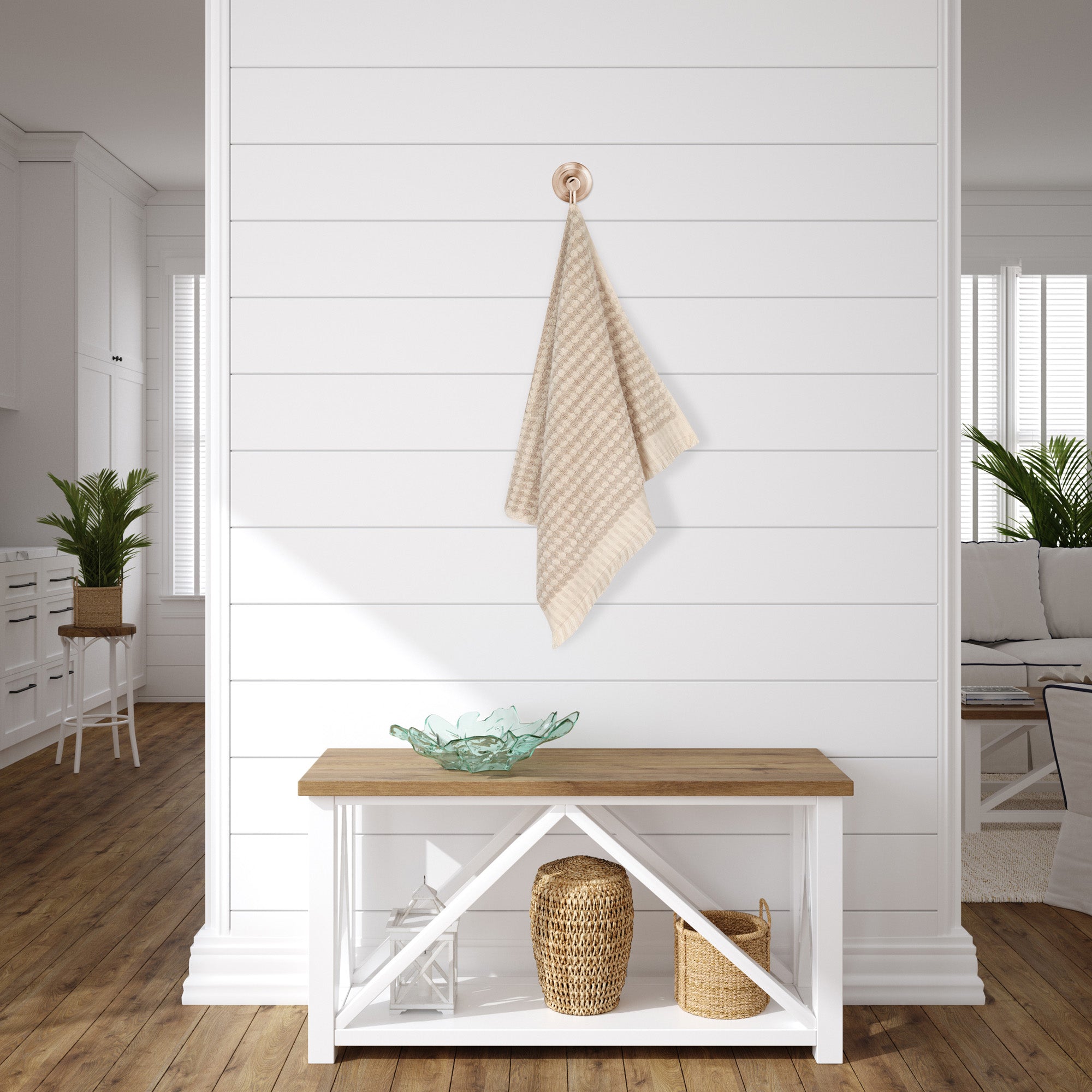 Dots Turkish Terry Hand Towel