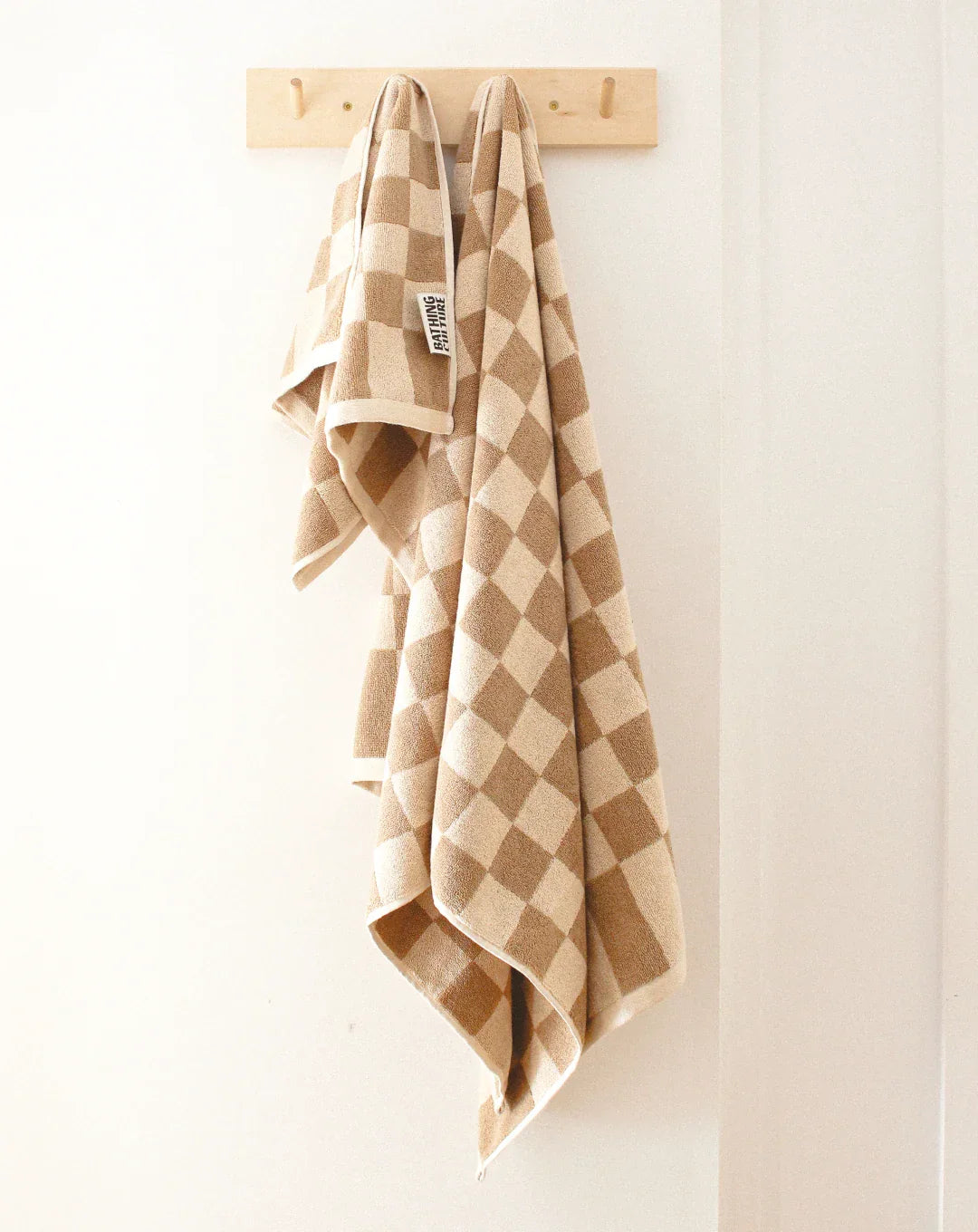 Bathhouse Check Organic Towel Set