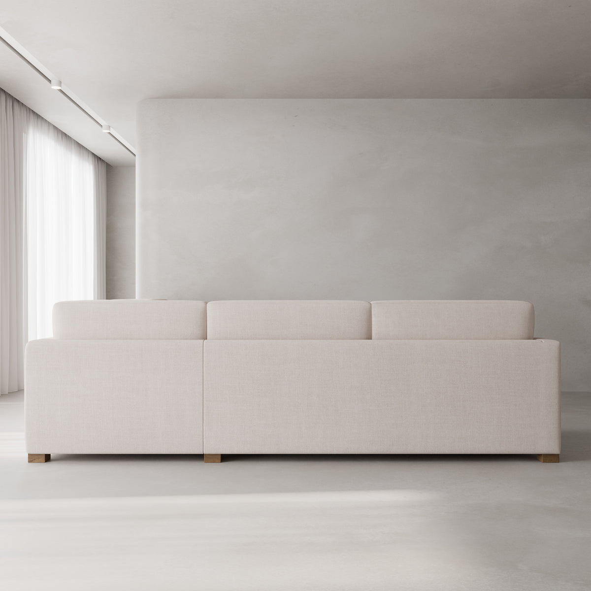 Flagler L Sectional — back view