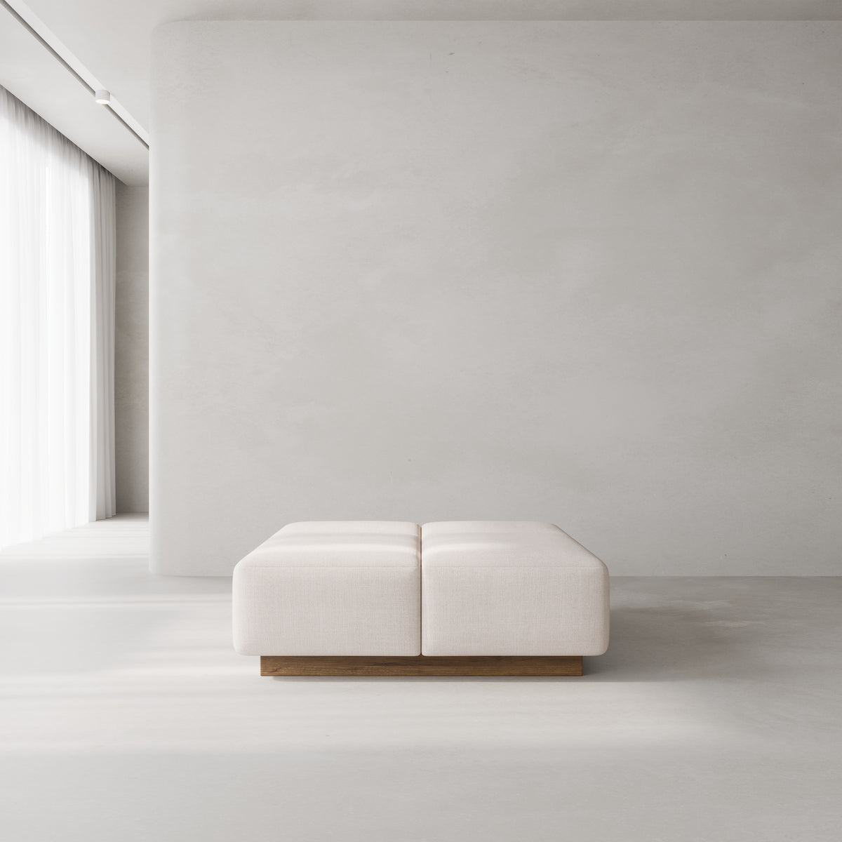 Grid Ottoman 48"