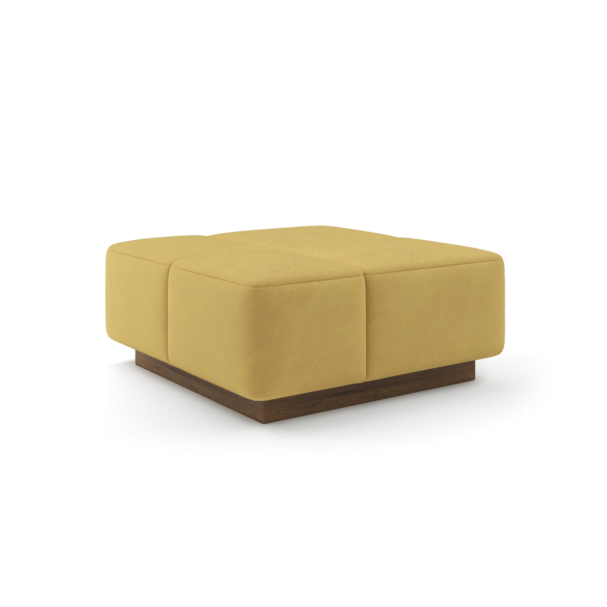 Grid Ottoman 36" in Golden