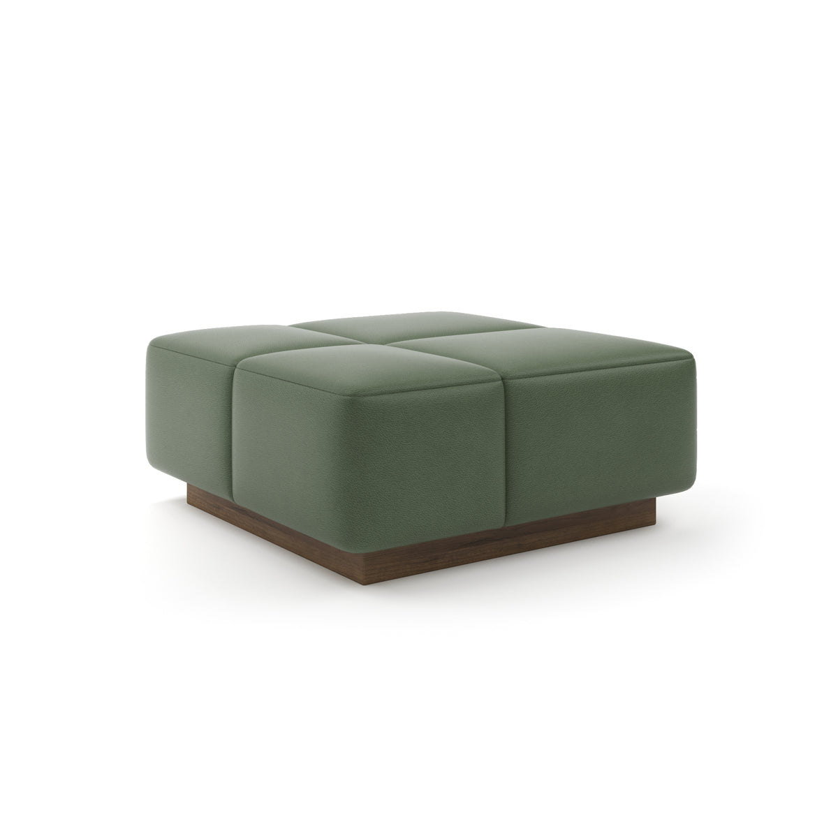Grid Ottoman 36" in Boreal