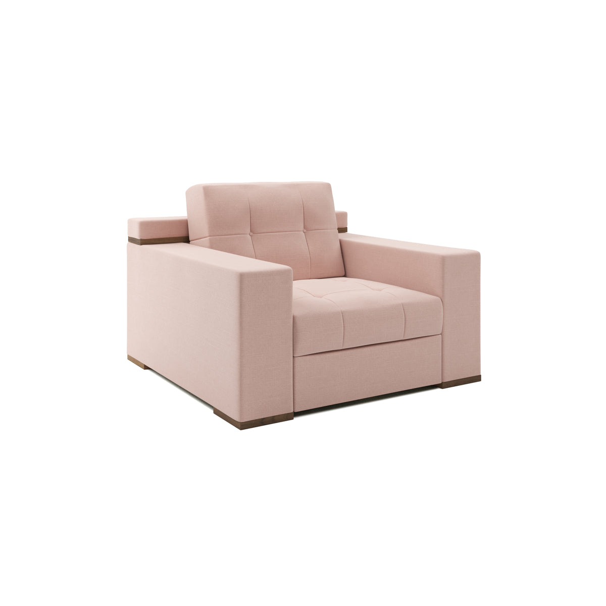 Indio Tufted Chair in Casual - Blush