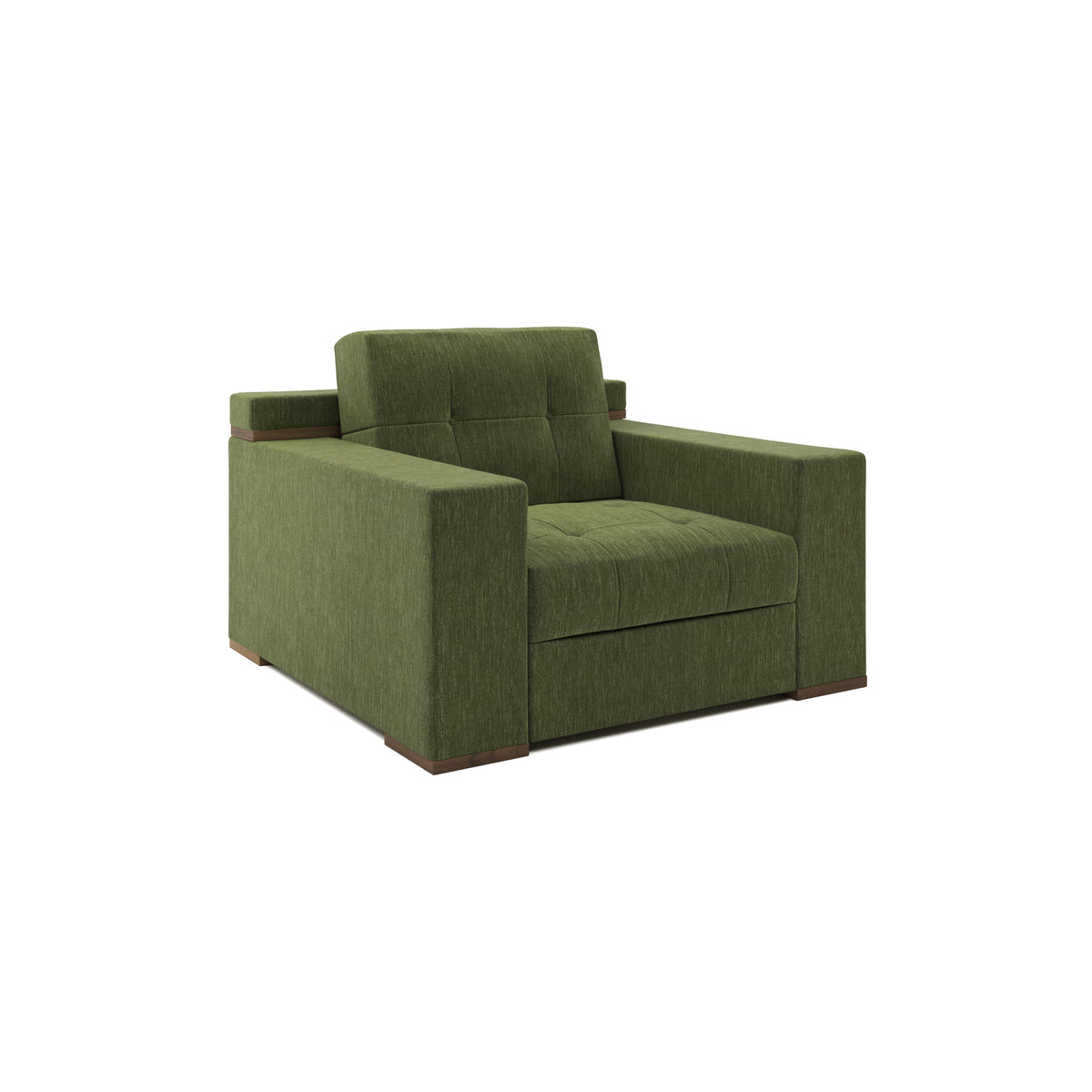 Indio Tufted Chair in Moss