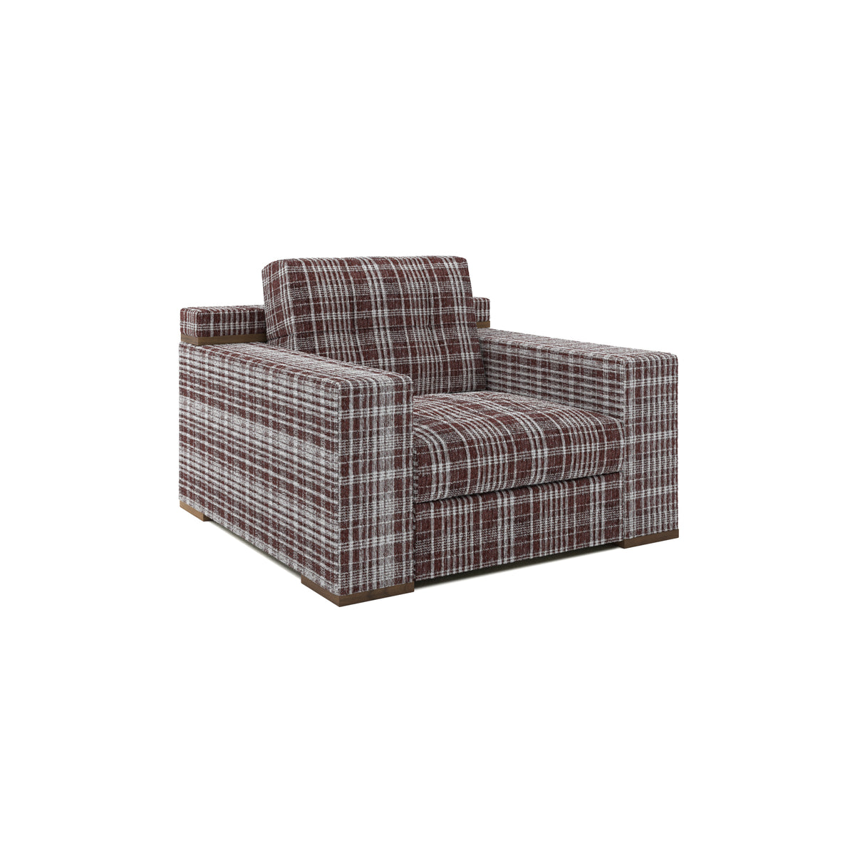Indio Tufted Chair in Raisin