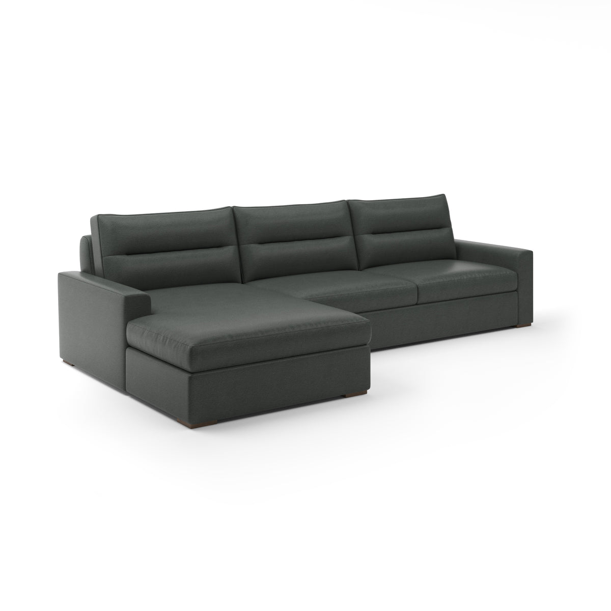 Julian Sectional Chaise LAF in Pepper