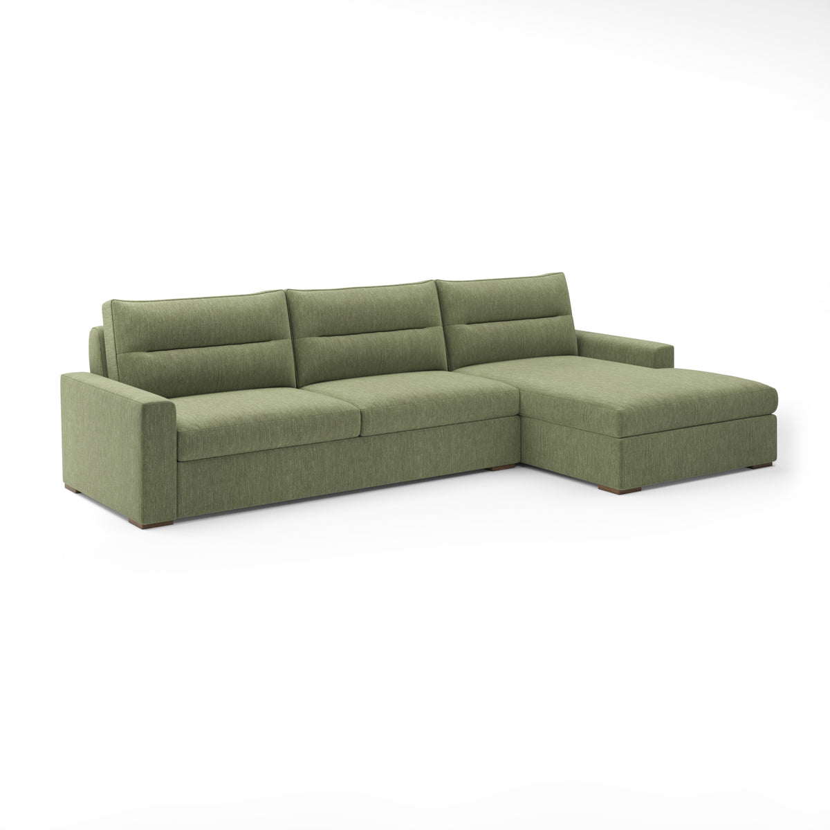 Julian Sectional Chaise RAF in Fern