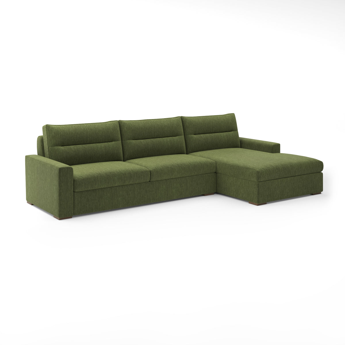 Julian Sectional Chaise RAF in Moss
