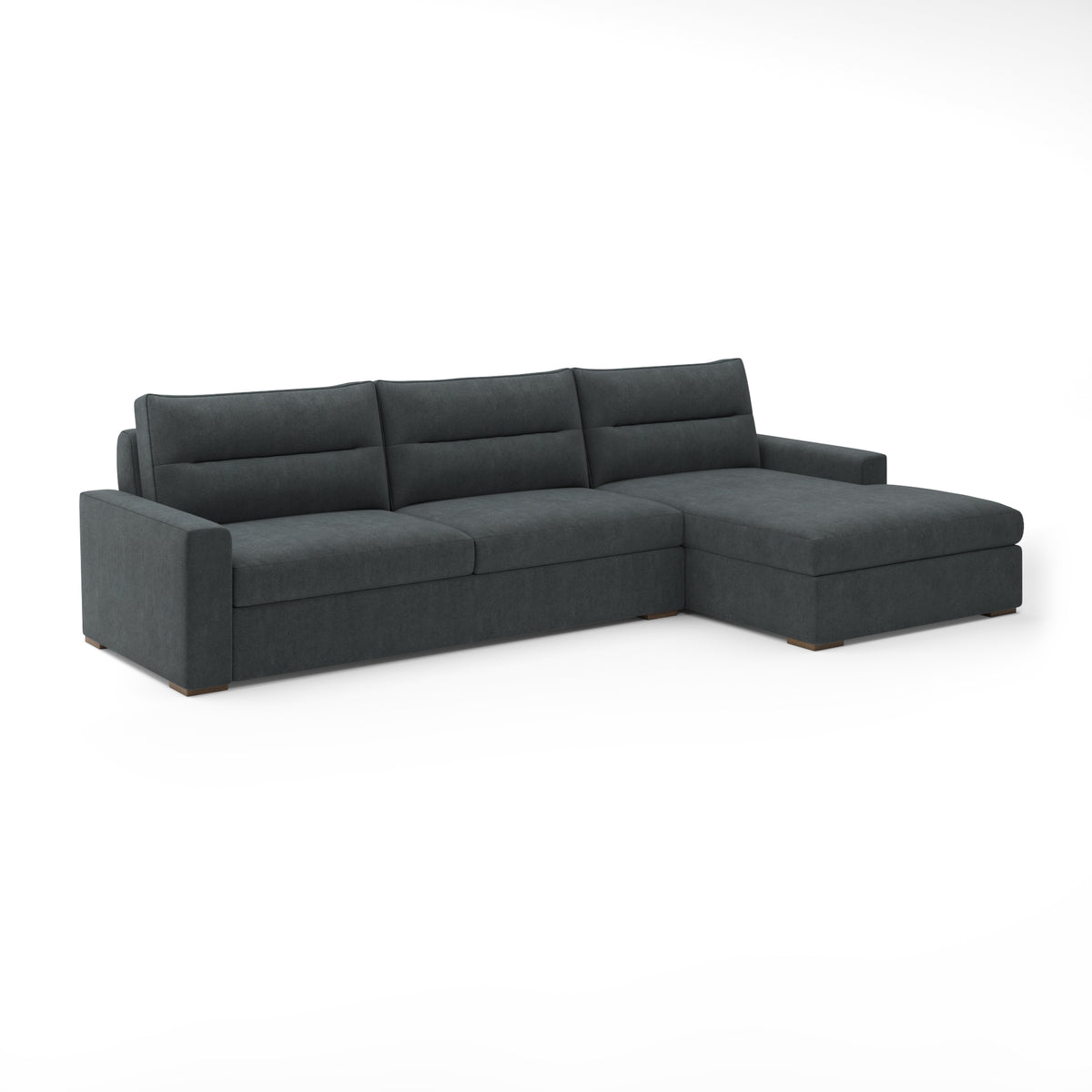 Julian Sectional Chaise RAF in Pine