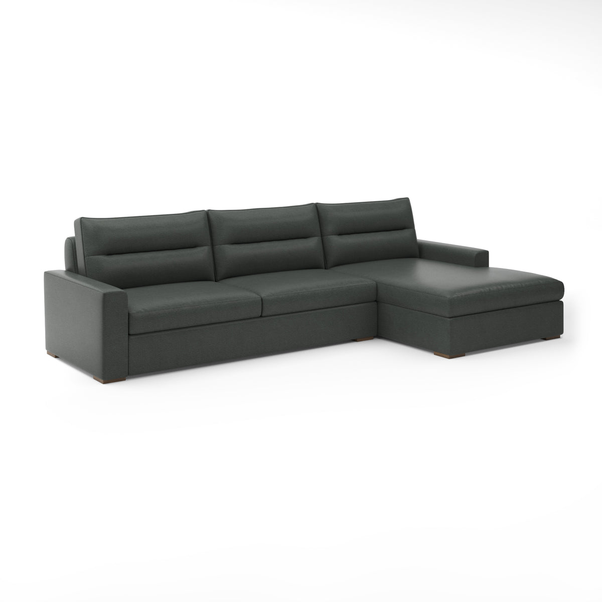 Julian Sectional Chaise RAF in Pepper