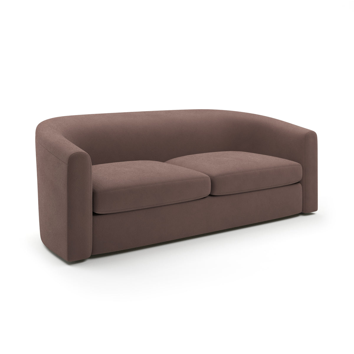 Lily Sofa 7ft in Chocolate