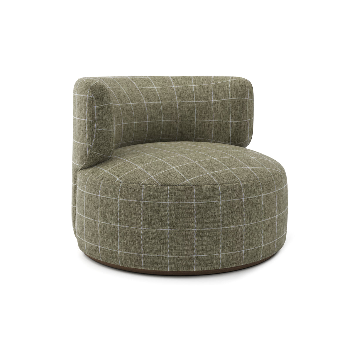 Ormand Swivel Chair in Bayberry