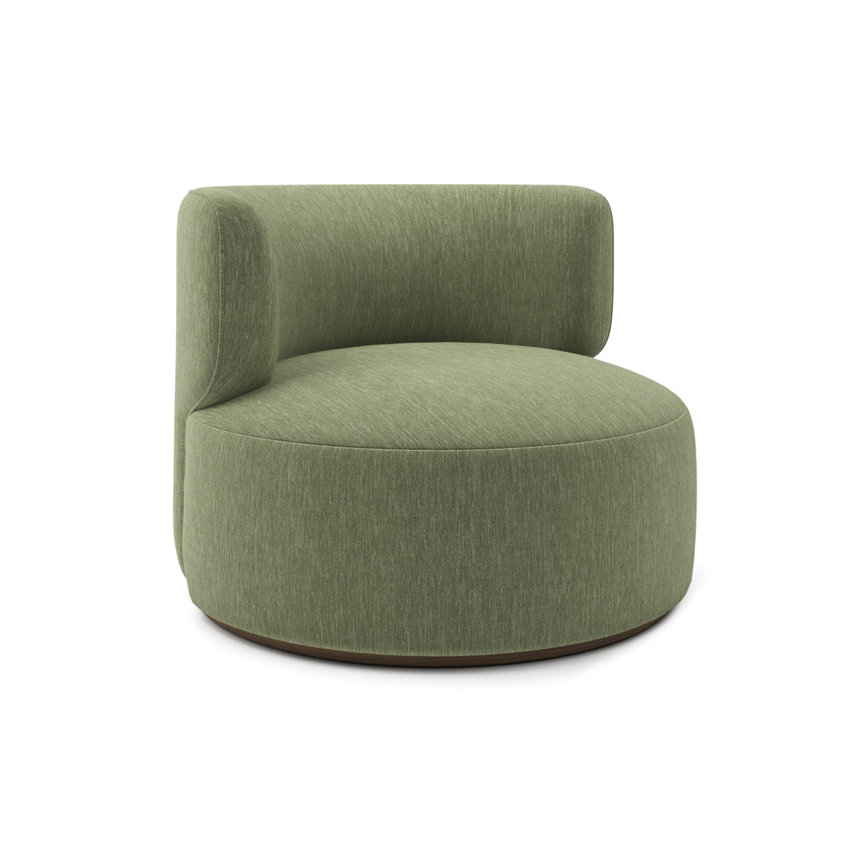 Ormand Swivel Chair in Fern