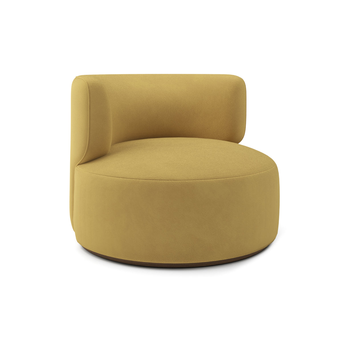 Ormand Swivel Chair in Golden