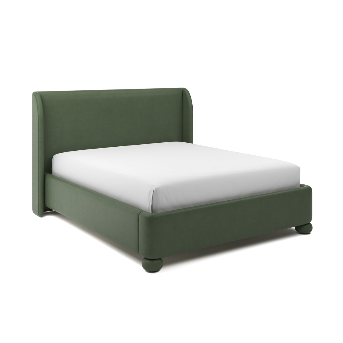 Serena Upholstered Bed Cal King in Boreal
