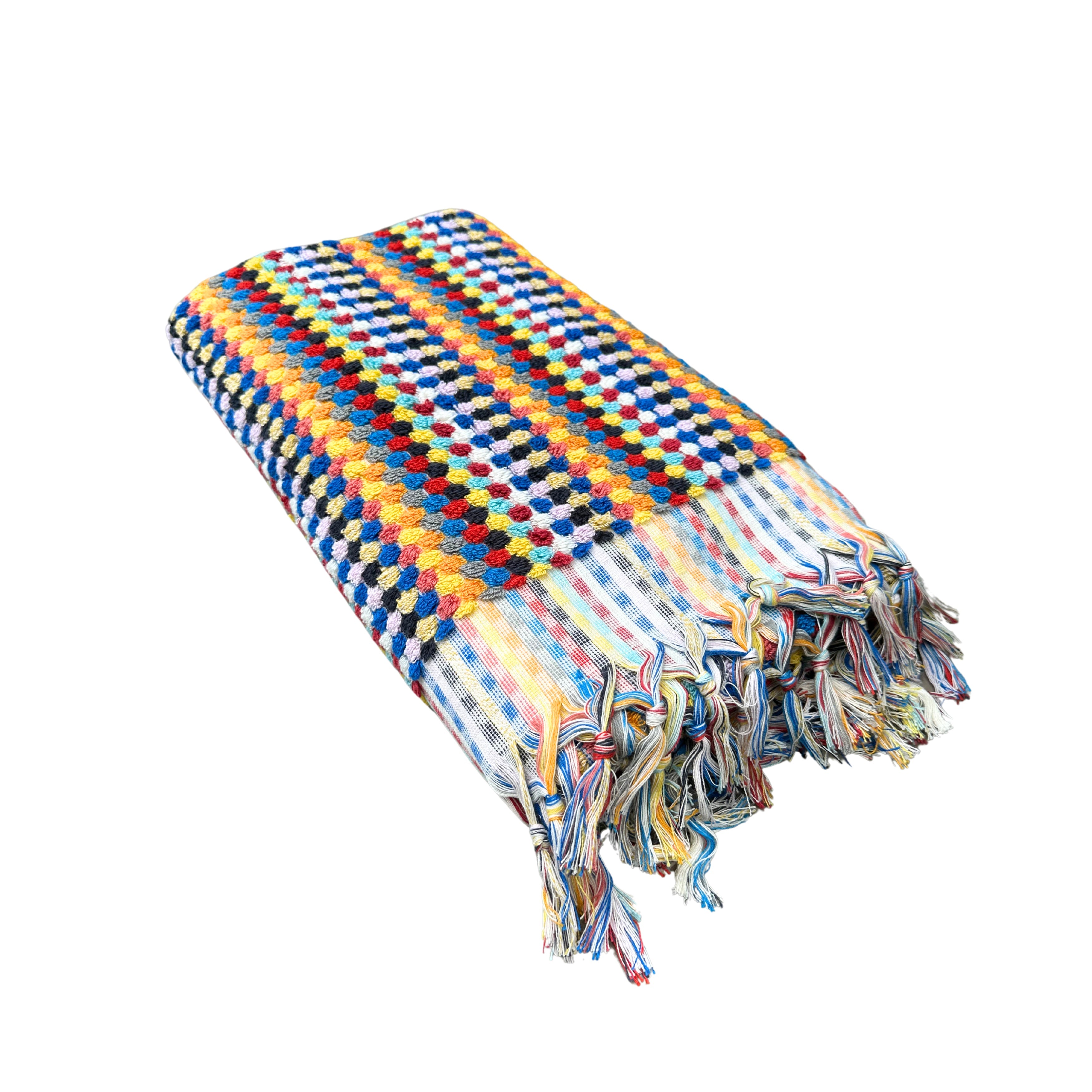Dots Turkish Terry Bath Towel