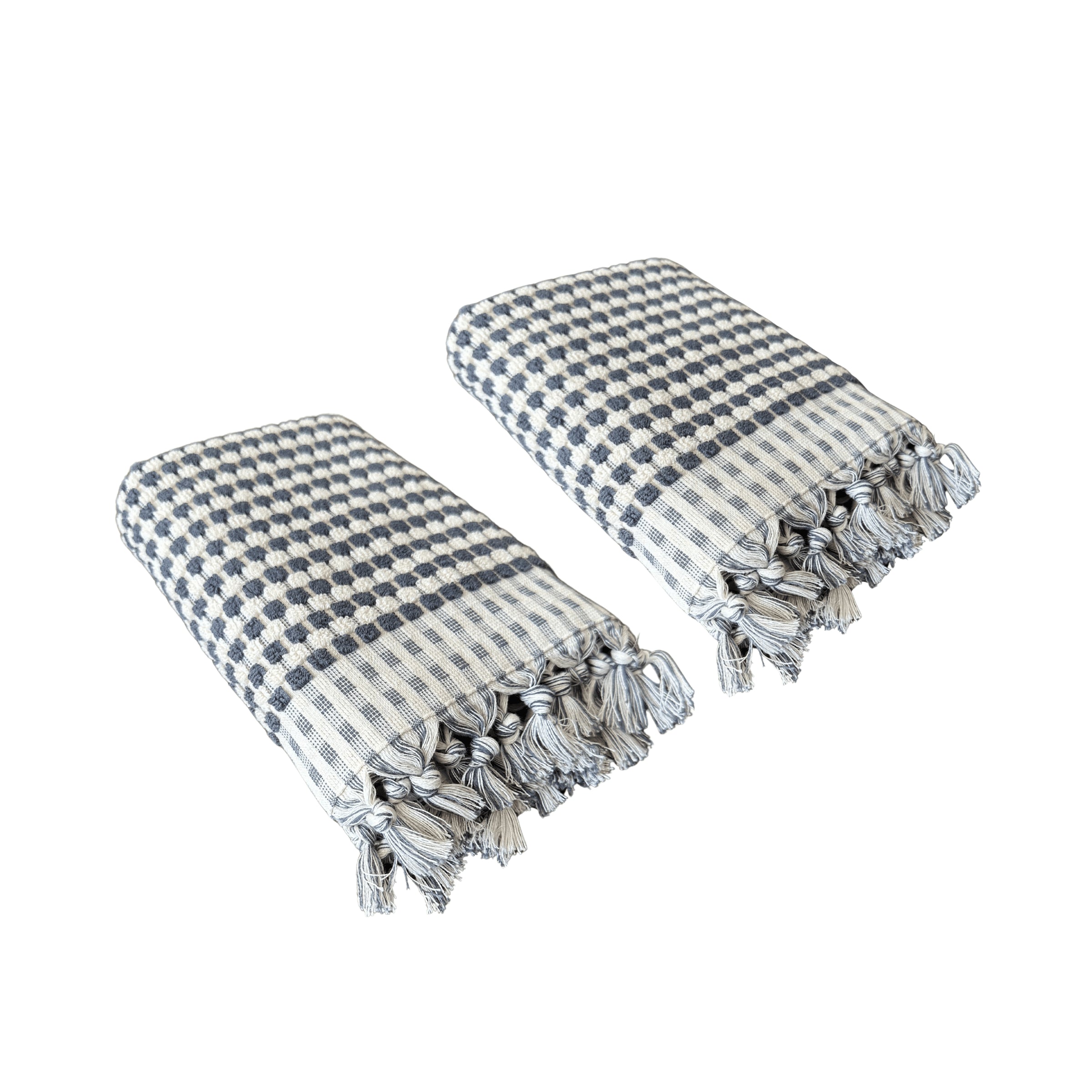 Dots Turkish Terry Hand Towel