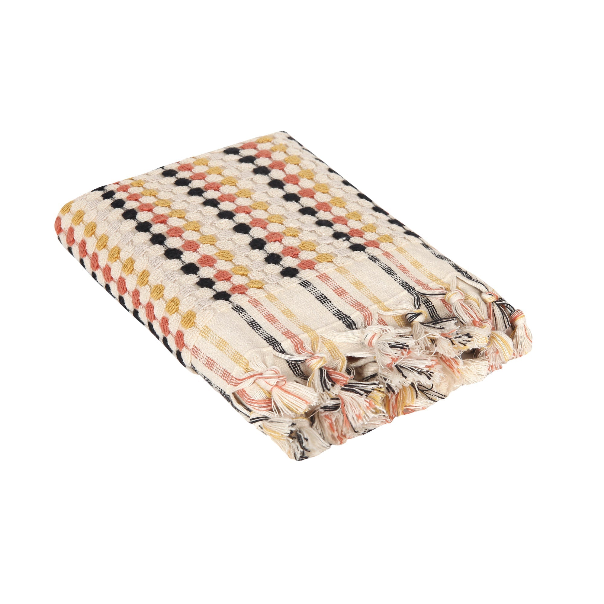 Dots Turkish Terry Hand Towel