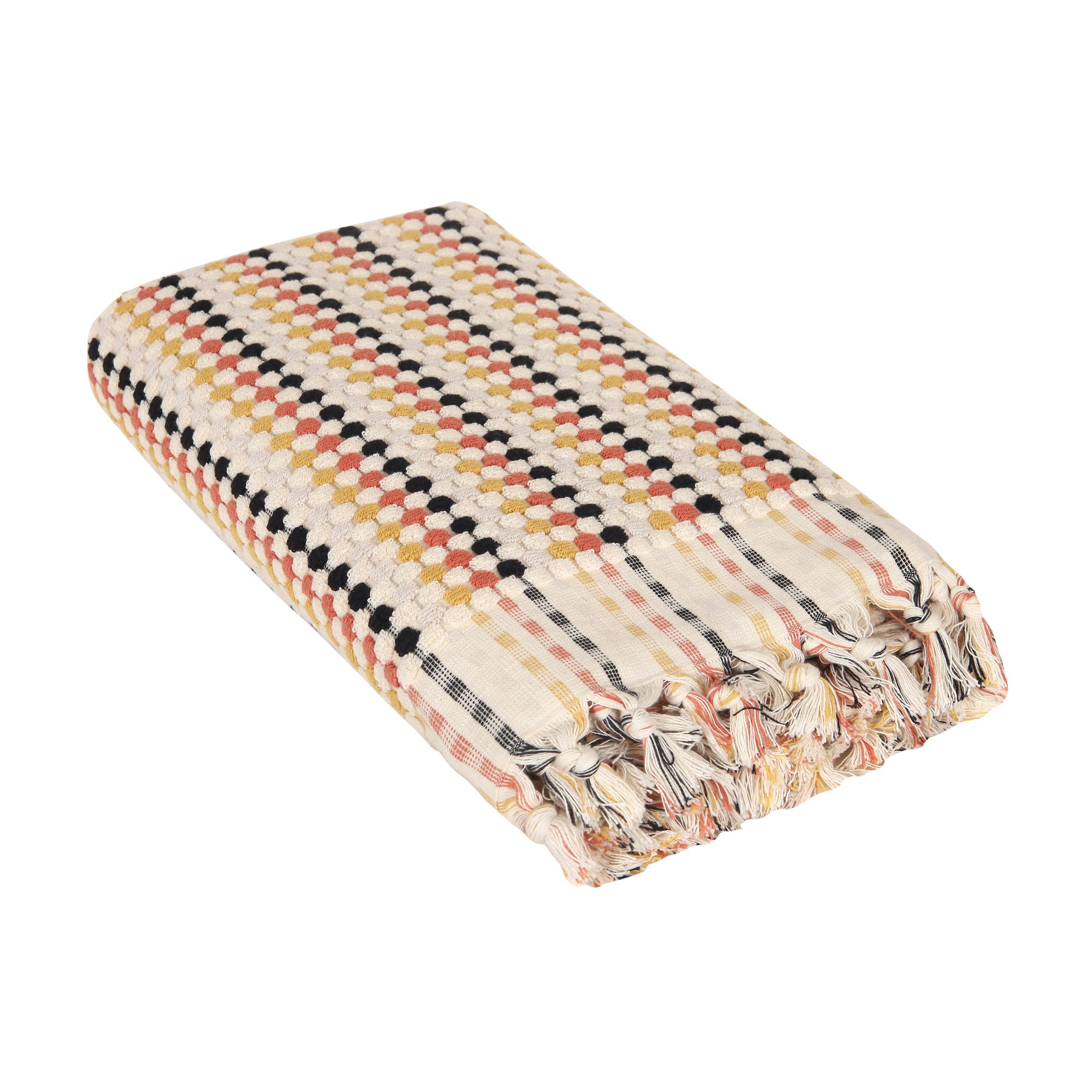 Dots Turkish Terry Bath Towel