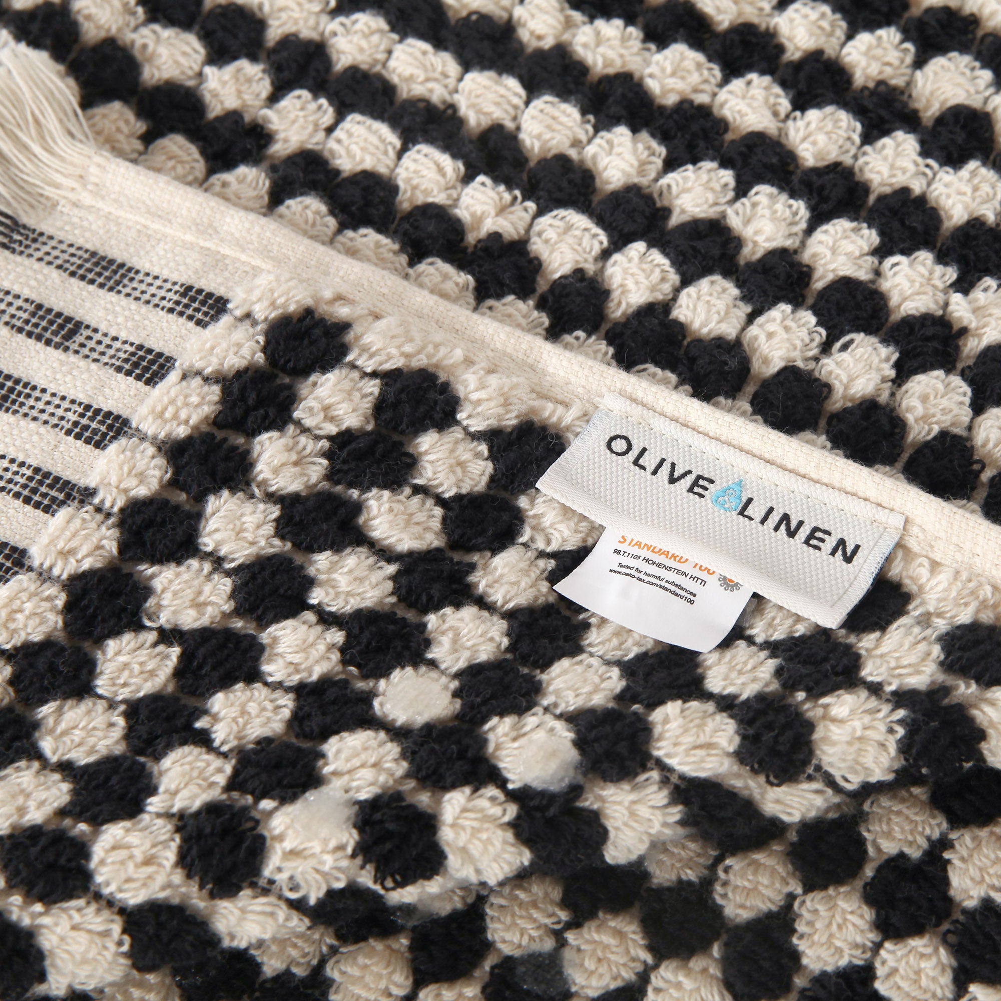 Dots Turkish Terry Bath Towel