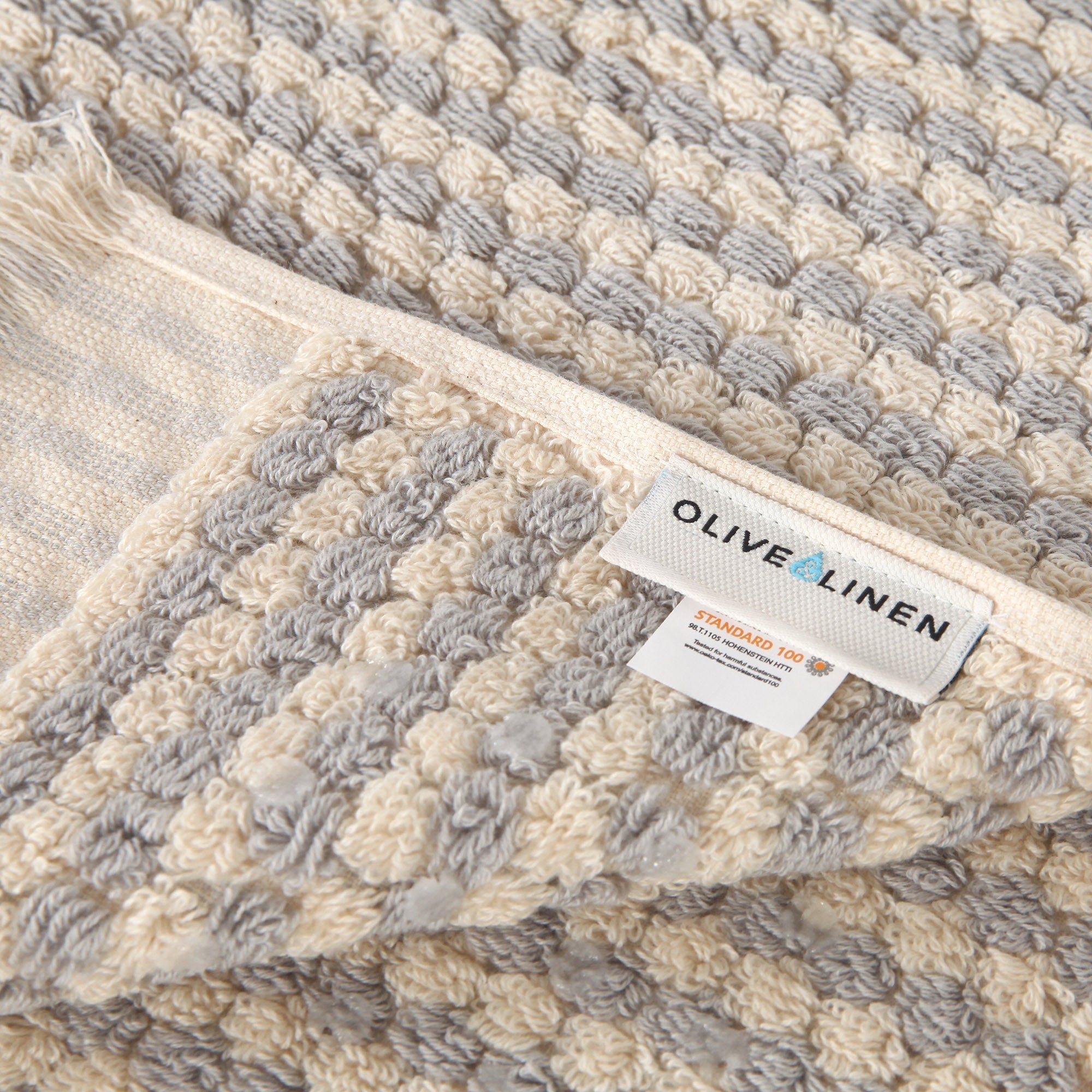 Dots Turkish Terry Bath Towel