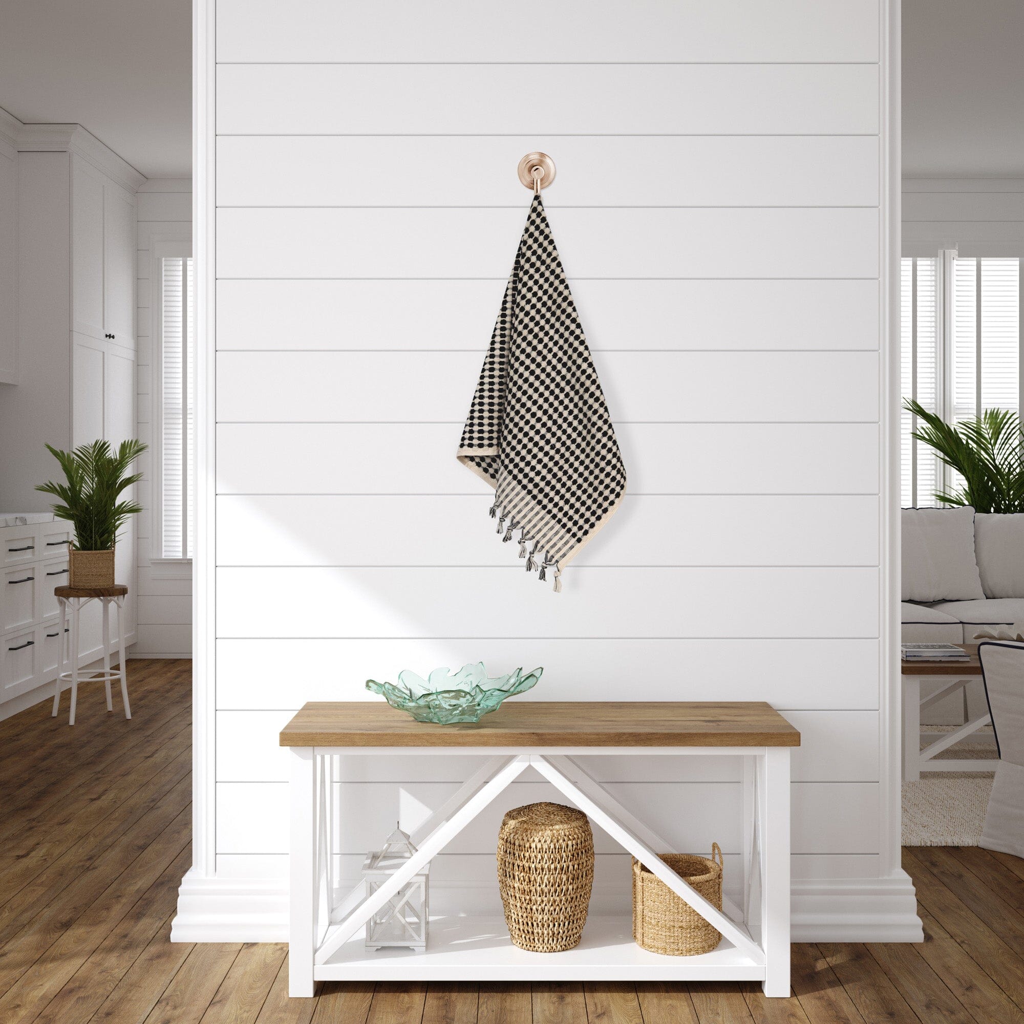 Dots Turkish Terry Hand Towel