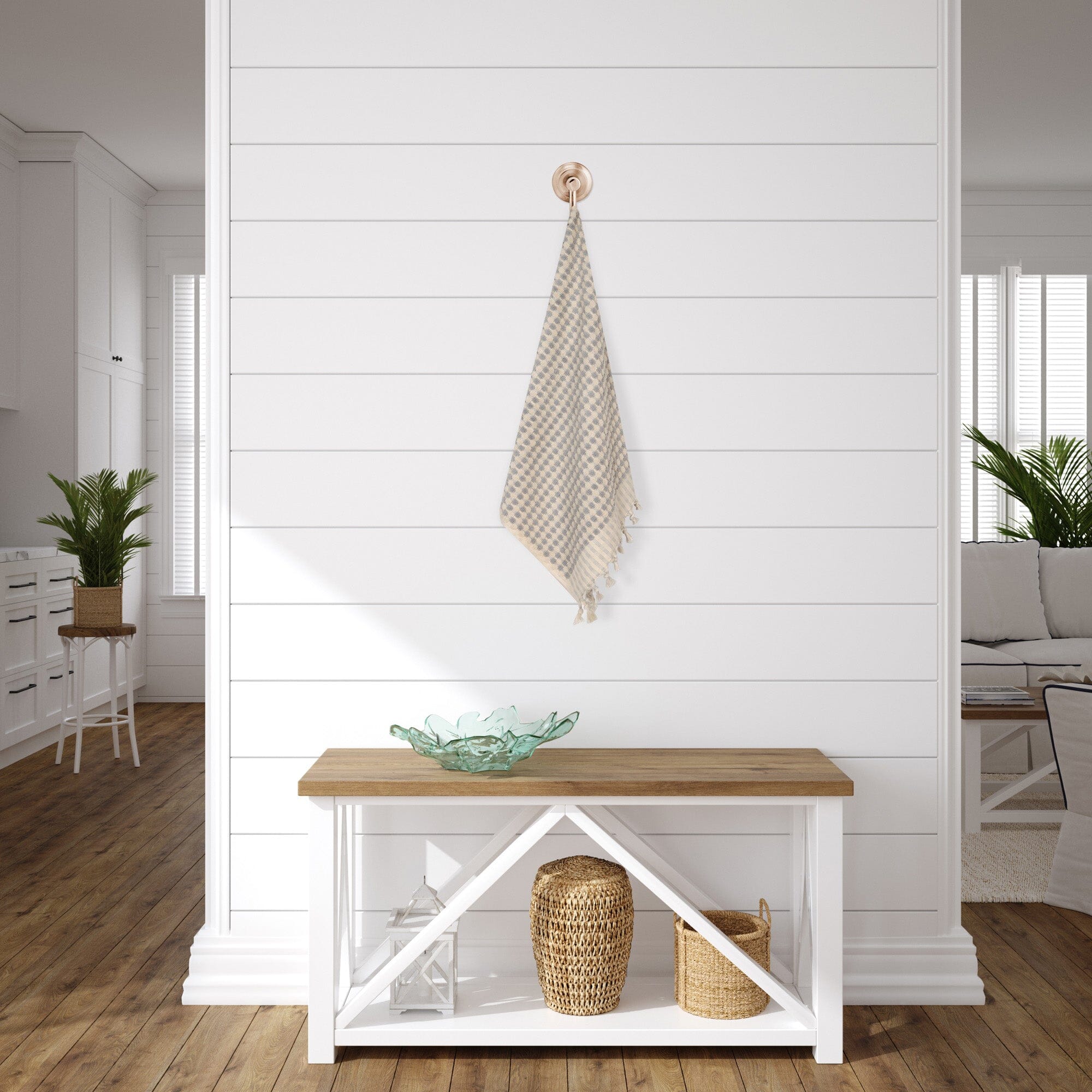 Dots Turkish Terry Hand Towel