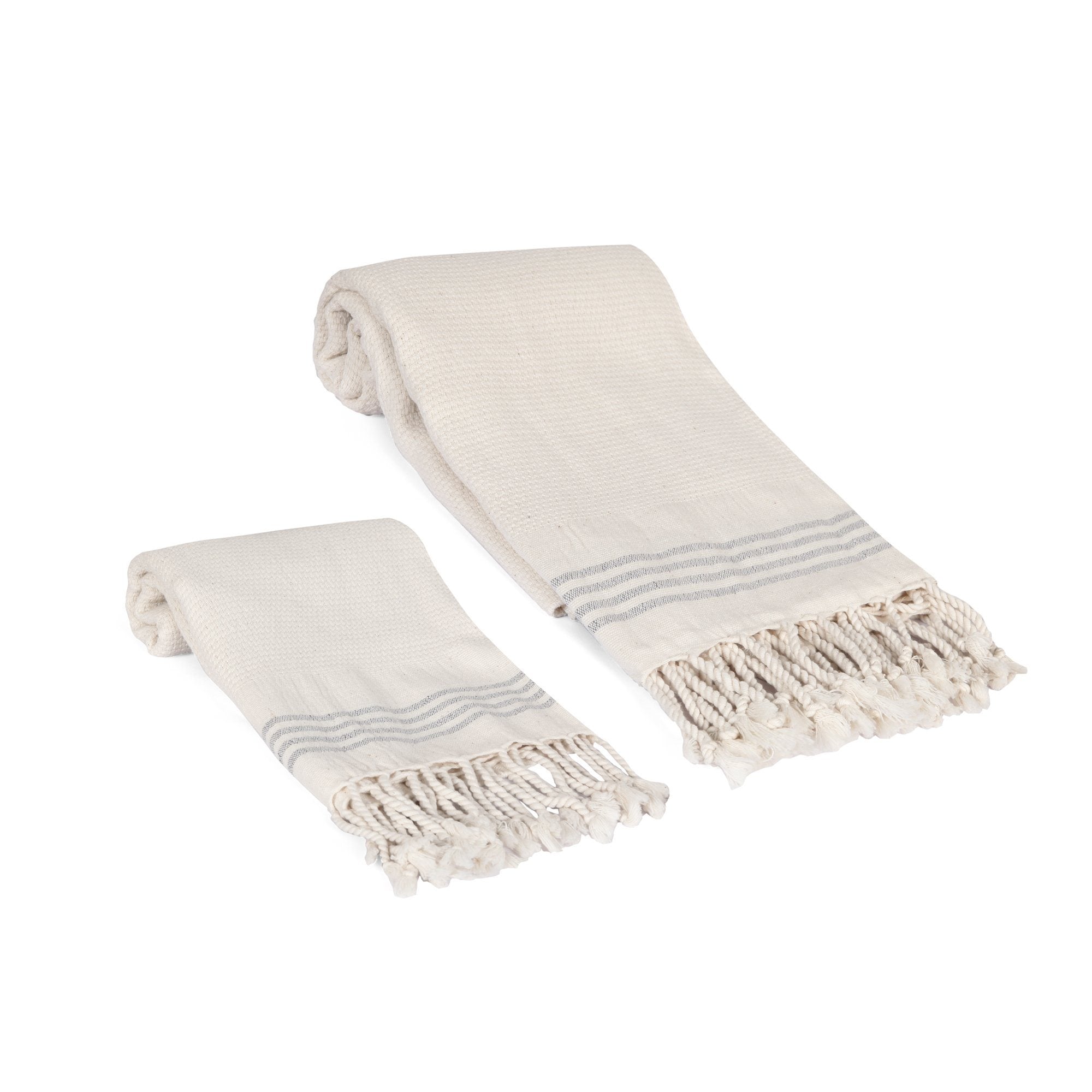 Whisper Weight Natural Turkish Towel Set