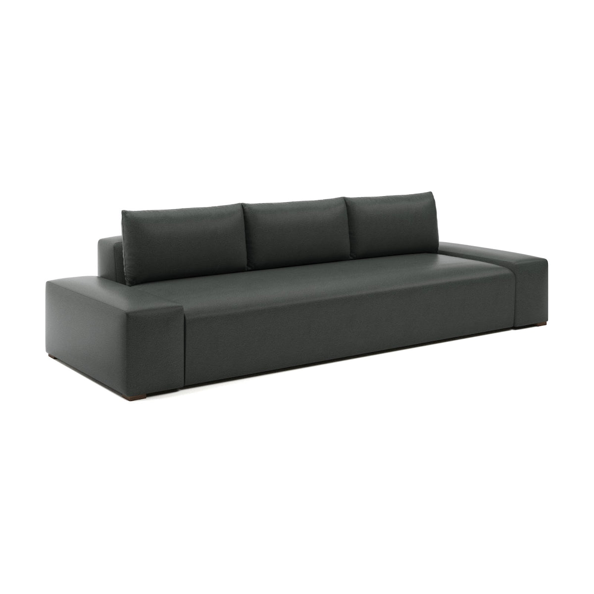 California Sofa 9 Foot - Pepper