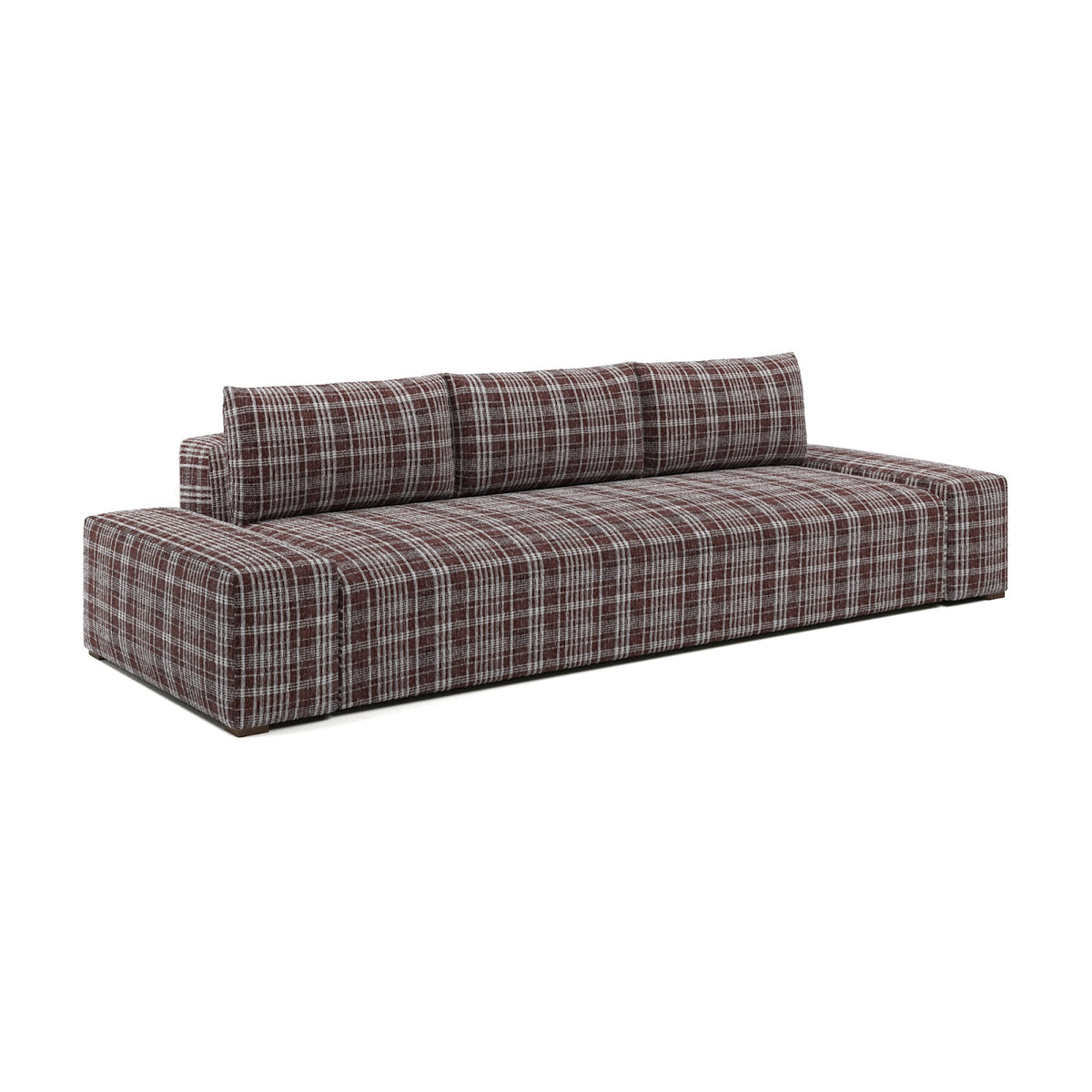 California Sofa 9 Foot - Raisin