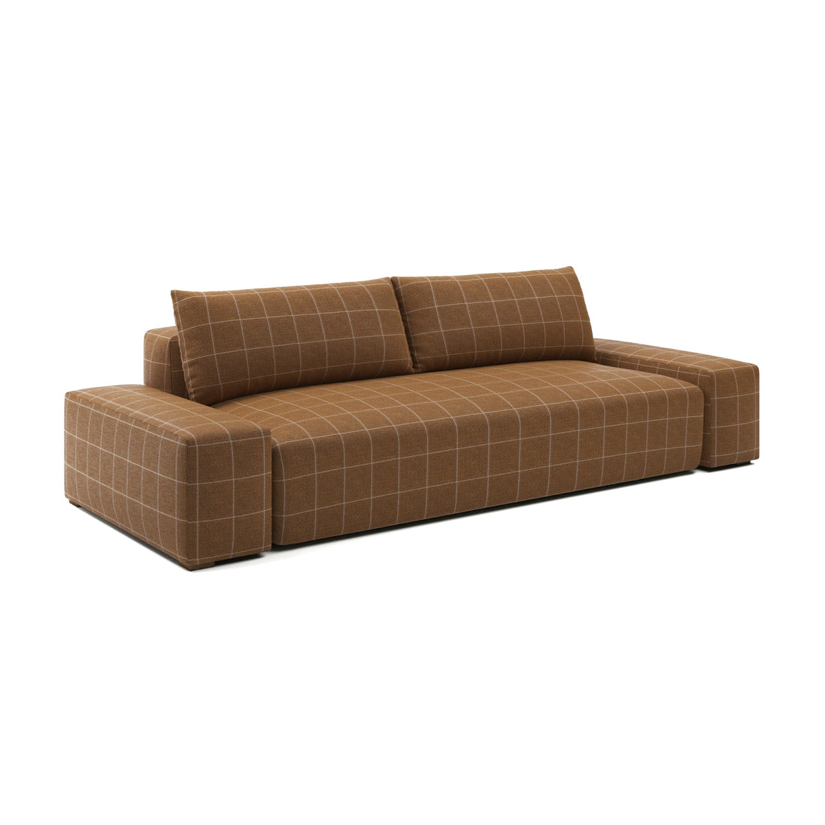 California Sofa 8 Foot - Saddle