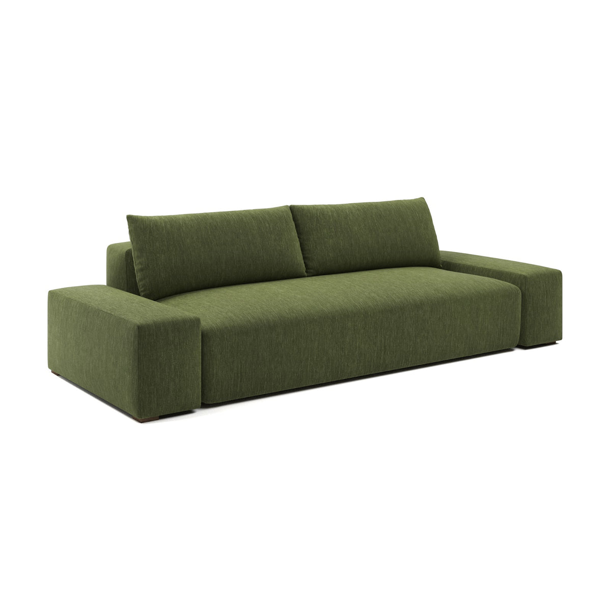 California Sofa 8 Foot - Moss