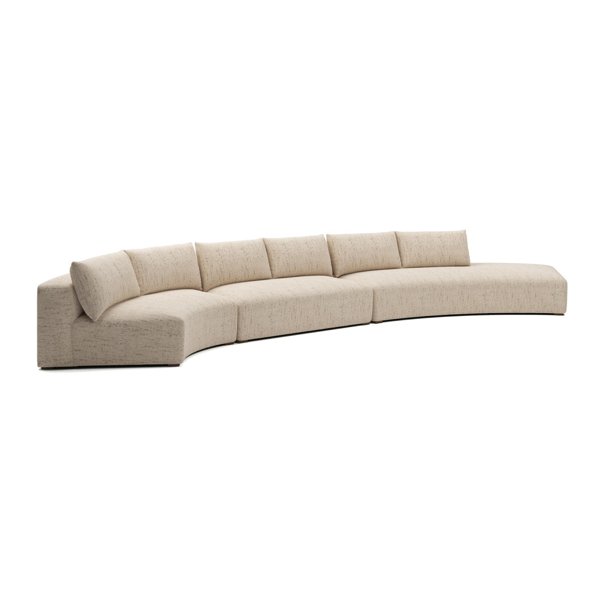 California L Sectional - Phat Cream