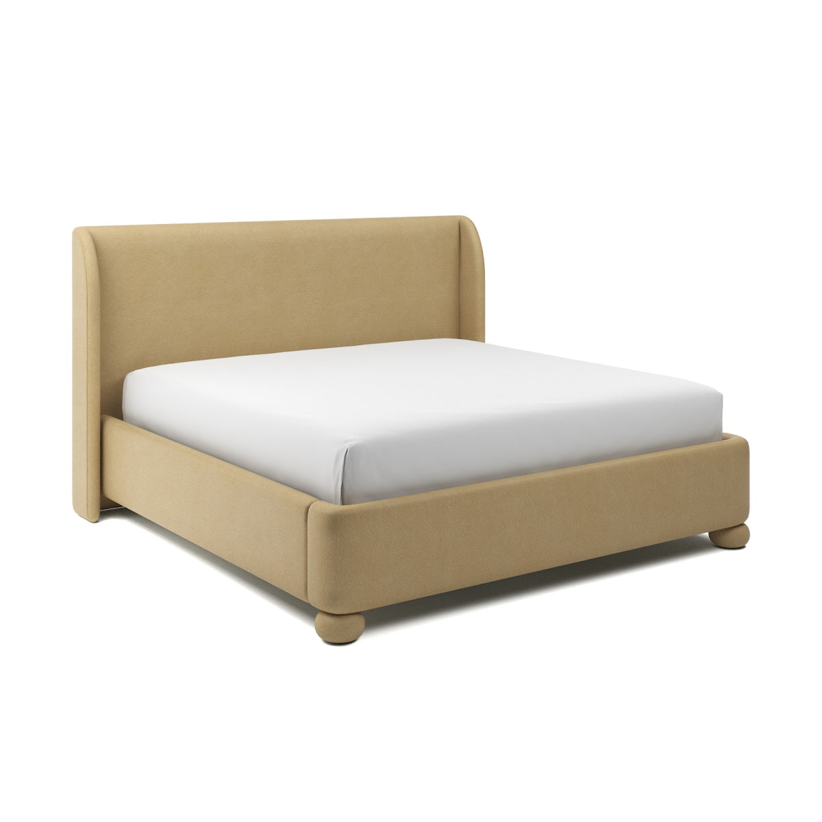 Serena Bed - Biscotti