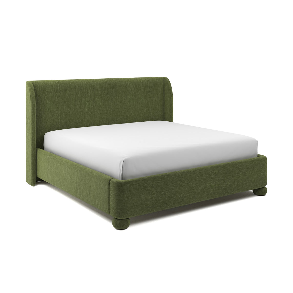 Serena Bed - Moss