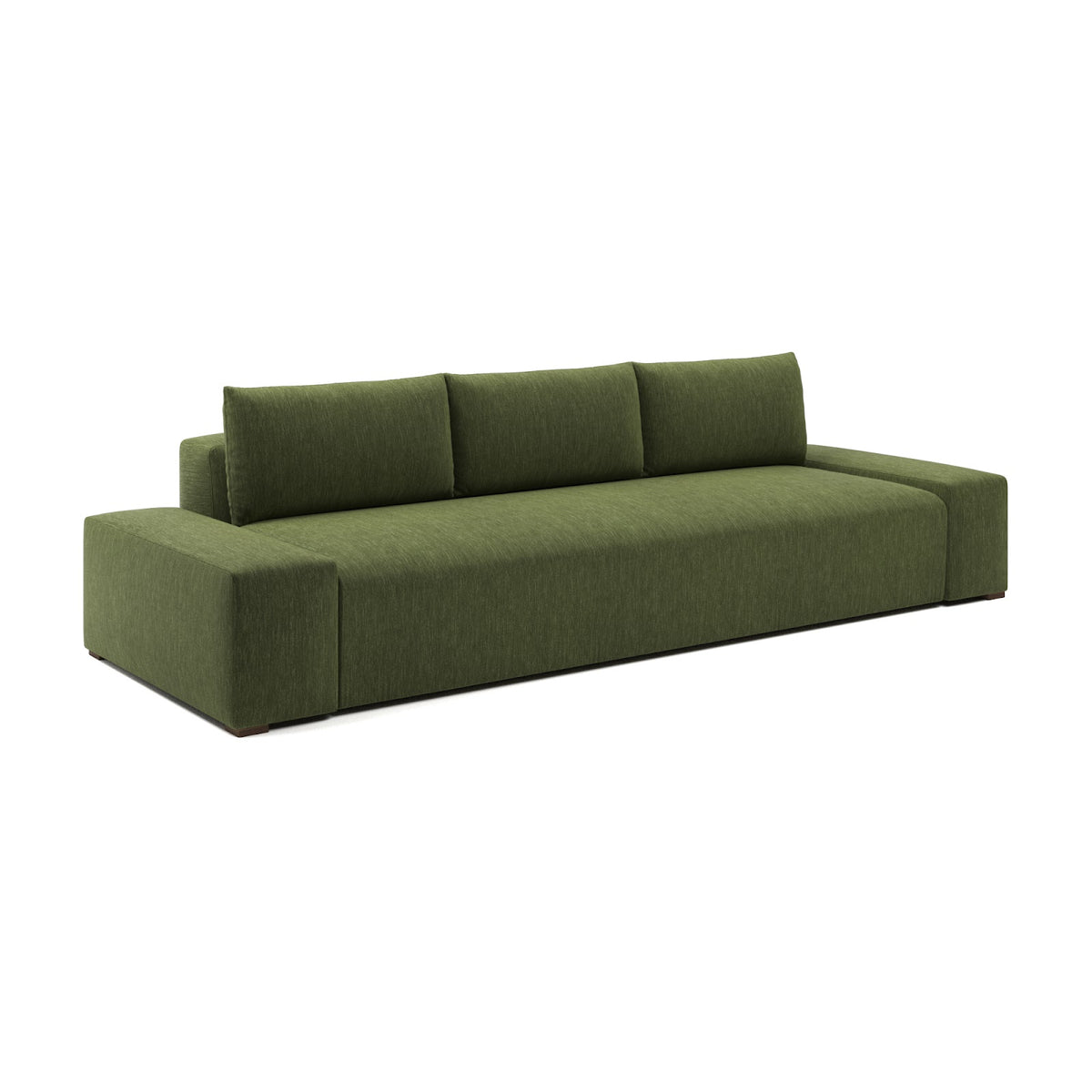 California Sofa 9 Foot - Moss