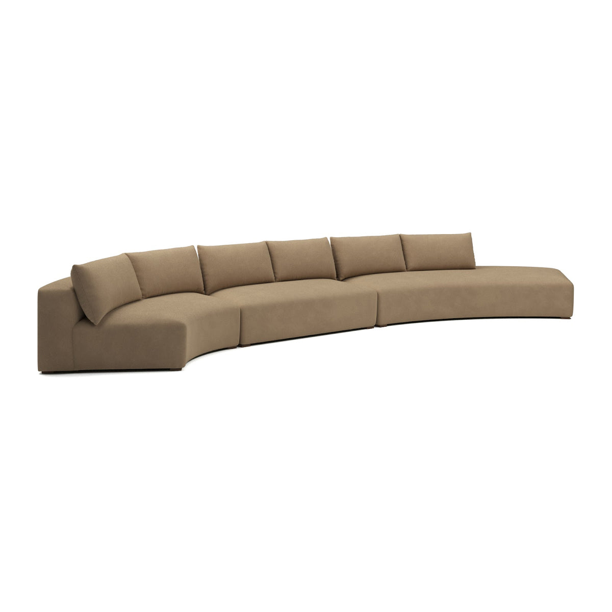 California L Sectional - Latte