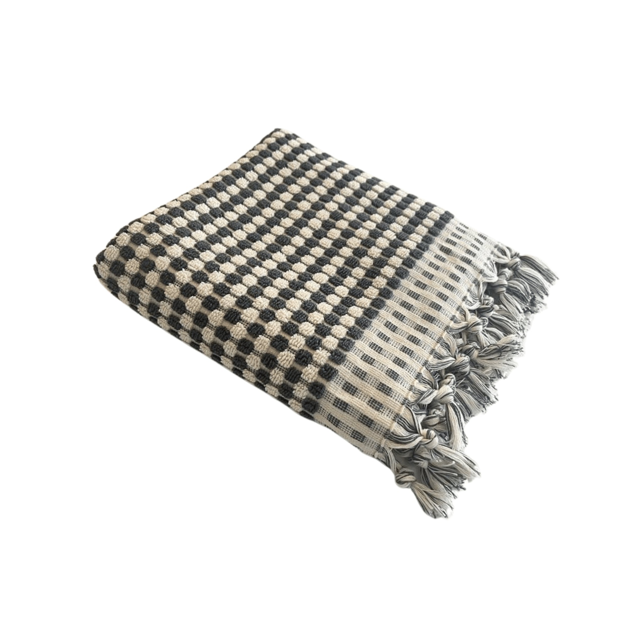 Dots Turkish Terry Hand Towel