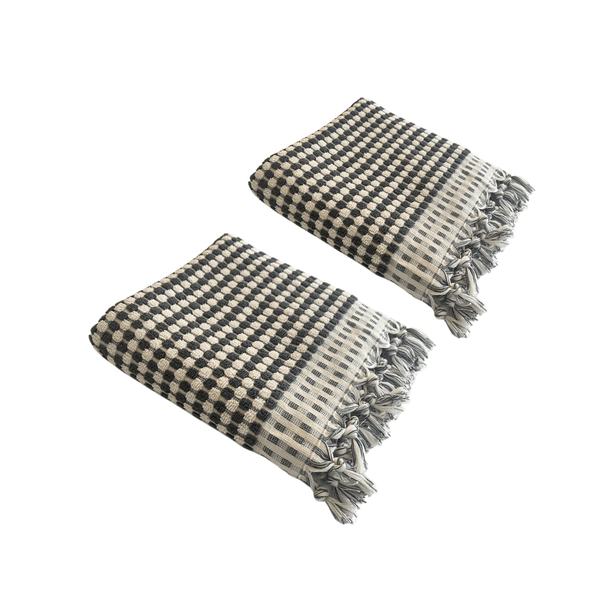Dots Turkish Terry Hand Towel