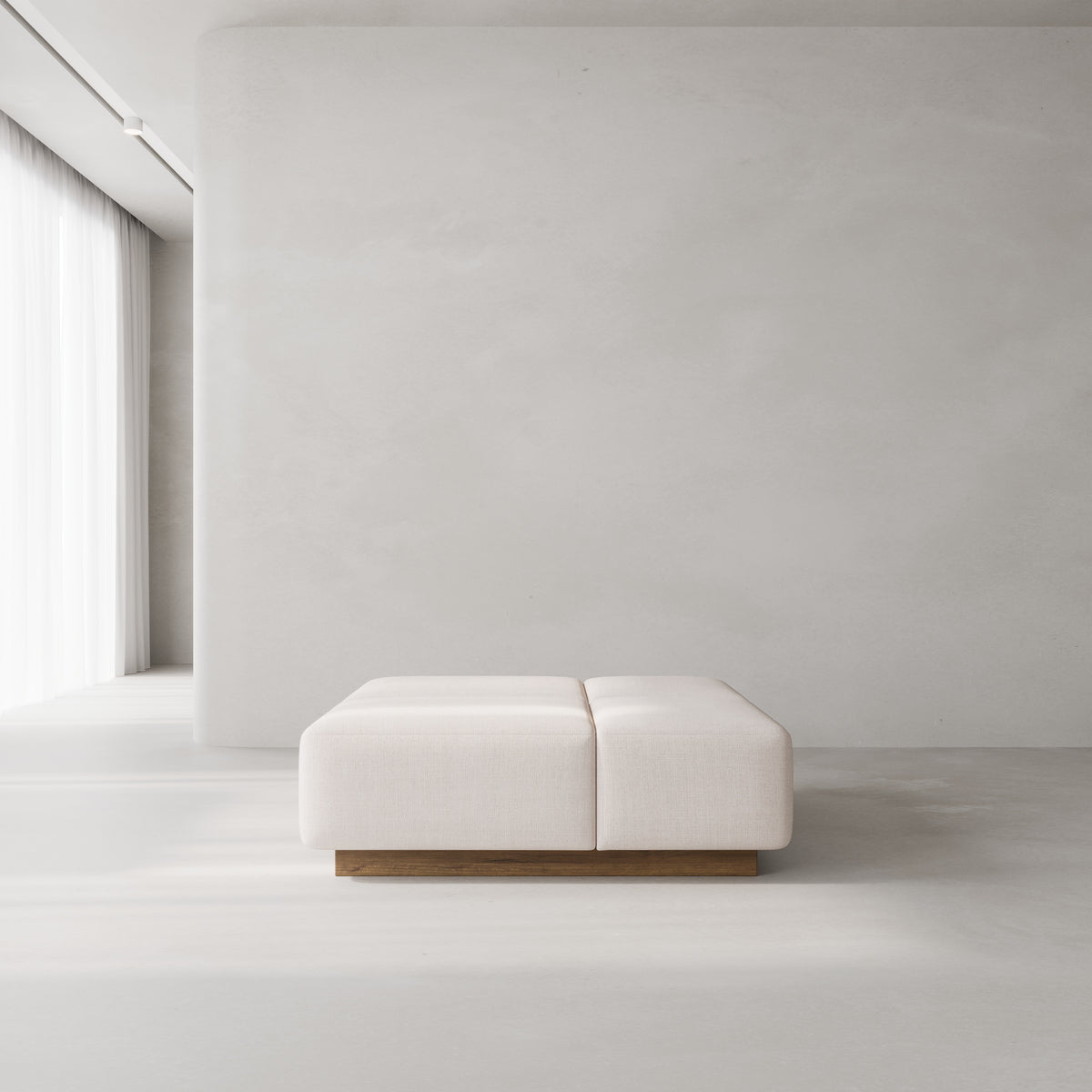 Grid Ottoman 48"