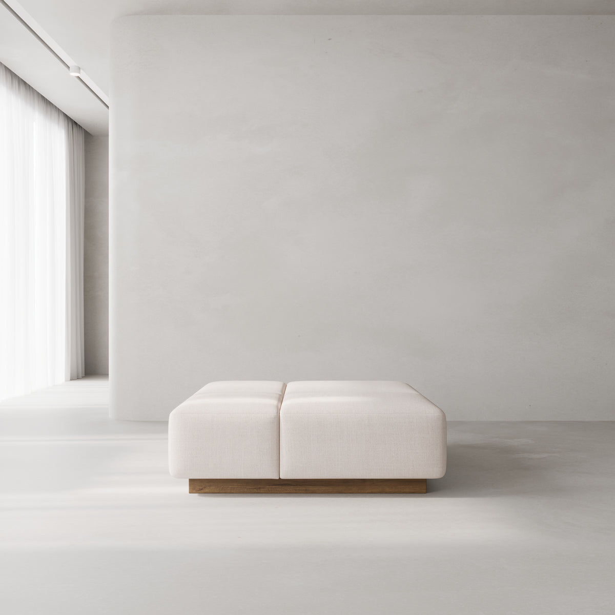 Grid Ottoman 48"