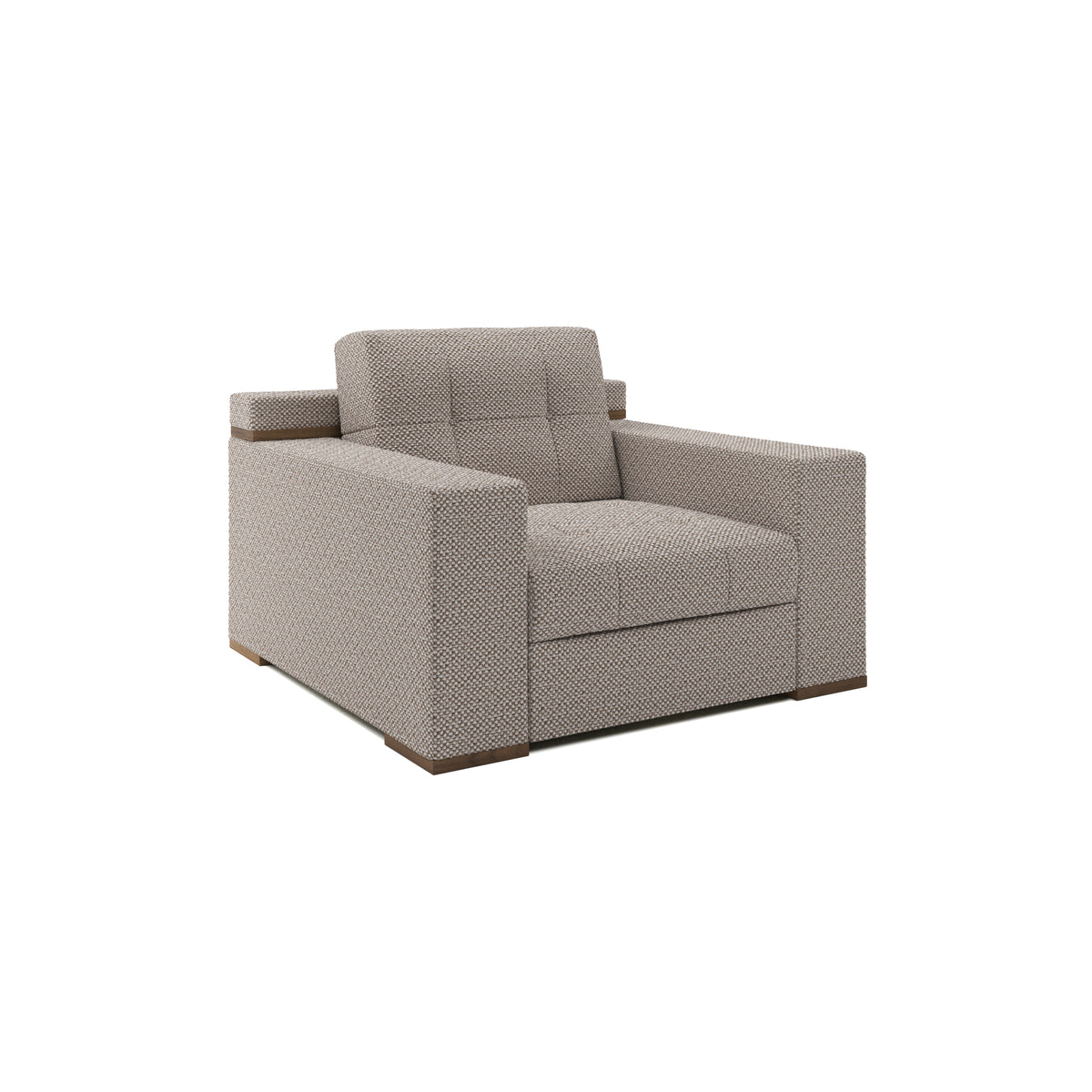 Indio Tufted Chair in Camel