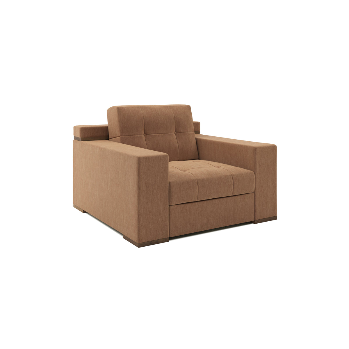 Indio Tufted Chair in Clay